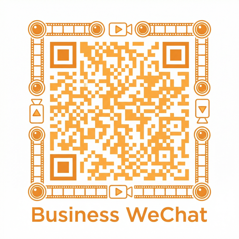 黄色仓库商务二维码